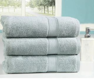 100% Cotton Bath Sheets - 3 Pack