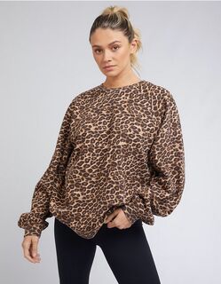 All About Eve - Leopard Crew *SALE ITEM* Original Price $89.95