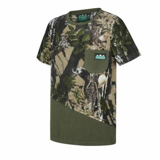 Ridgeline - Kids Spliced Tee - Buffalo Camo