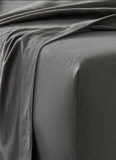 Flannelette Sheet Set - Queen - Granite